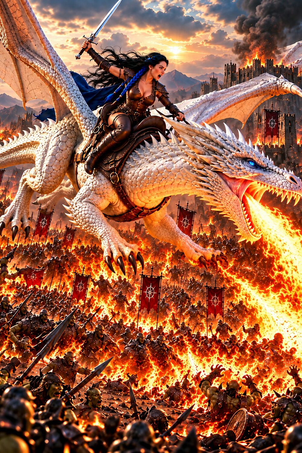 SnowBorn Saga: DragonFire War