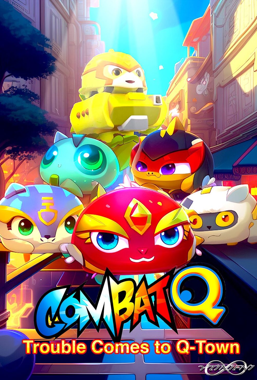 COMBAT Q 1 "Trouble Comes to Q-Town"